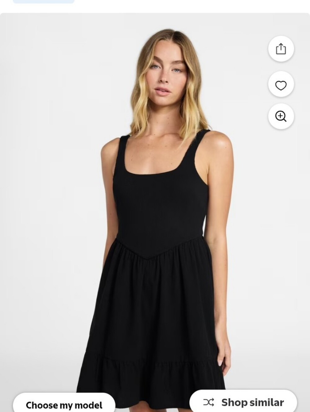 No Boundaries Mixed Media Mini Dress, Black, Xs